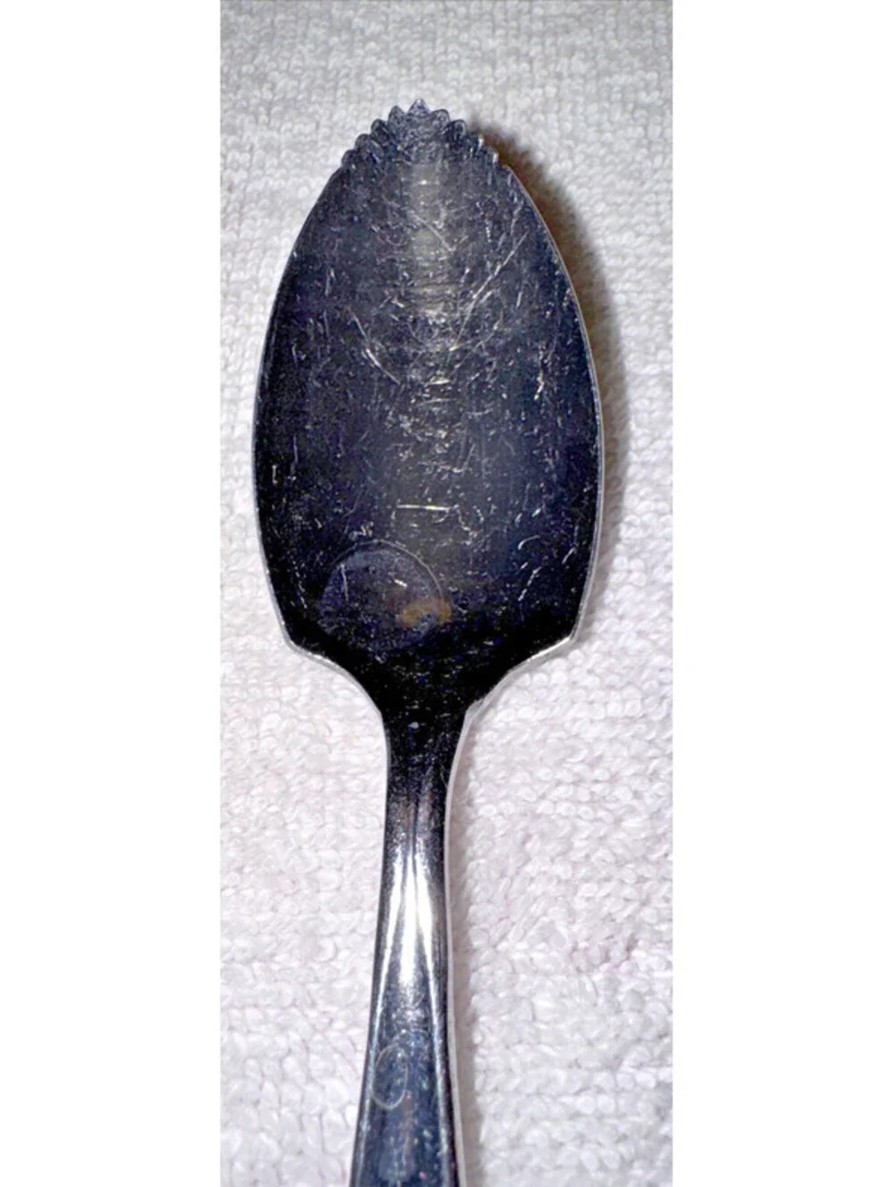 F340~ 2 Marcrest CITRA Stainless Grapefruit Spoons JAPAN